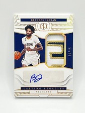 2022 Panini National Treasures Brandon Ingram Lasting Legacies  Patch Auto /25