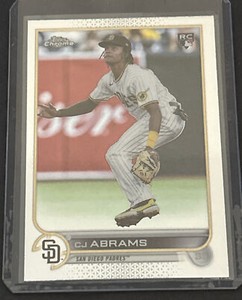 CJ Abrams San Diego Padres Rookie Card RC 2022 Topps Chrome Update #USC3