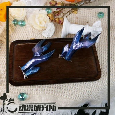 Arknights Ling Horn Head Corner Crown Ears Earrings Head-dress Cosplay Props  - Image 1 of 4