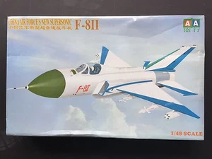 "AA" brand 1/48 kit #Z-F0004 Shenyang F-8II/811 "Finback" PRC jet fighter - Picture 1 of 3