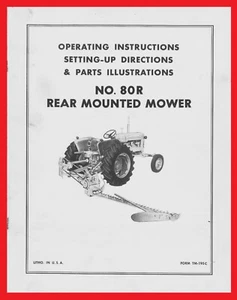 Allis Chalmers CA-Nr. 80R Power Snap Kupplung Sichelmäher Besitzer Teile Handbuch - Bild 1 von 15