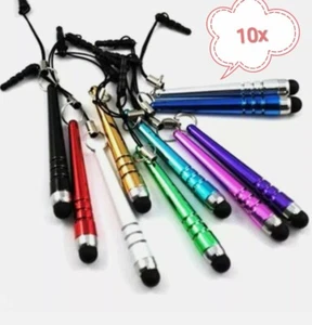 10x Rysik Touch Pen do ekranu Pióro Tablet Ipad Komórka HTC SAMSUNG IPHONE Z2 - Zdjęcie 1 z 3
