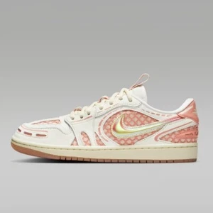 Nike Women's Air Jordan 1 Low Method Of Make 'Sail/Coconut Milk' (HQ2186-180) - Picture 1 of 8