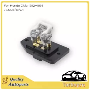 New Heater Blower Motor Resistor 79330SR3A01 973211 For Honda Civic 1992-1998 - Picture 1 of 5
