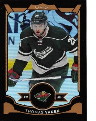 2015-16 O-Pee-Chee Rainbow Black #354 Thomas Vanek /100 - Image 1 of 2