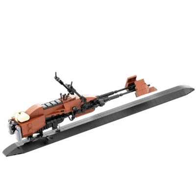 294 PCS MOC Star Wars 74-Z Speeder Bike Flying Battle Drone Building Block Toys - Image 1 of 4