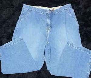 Jeans Mountain Lake Company Capri donna blu denim elasticizzato tasche a taglio, 16 - Foto 1 di 4