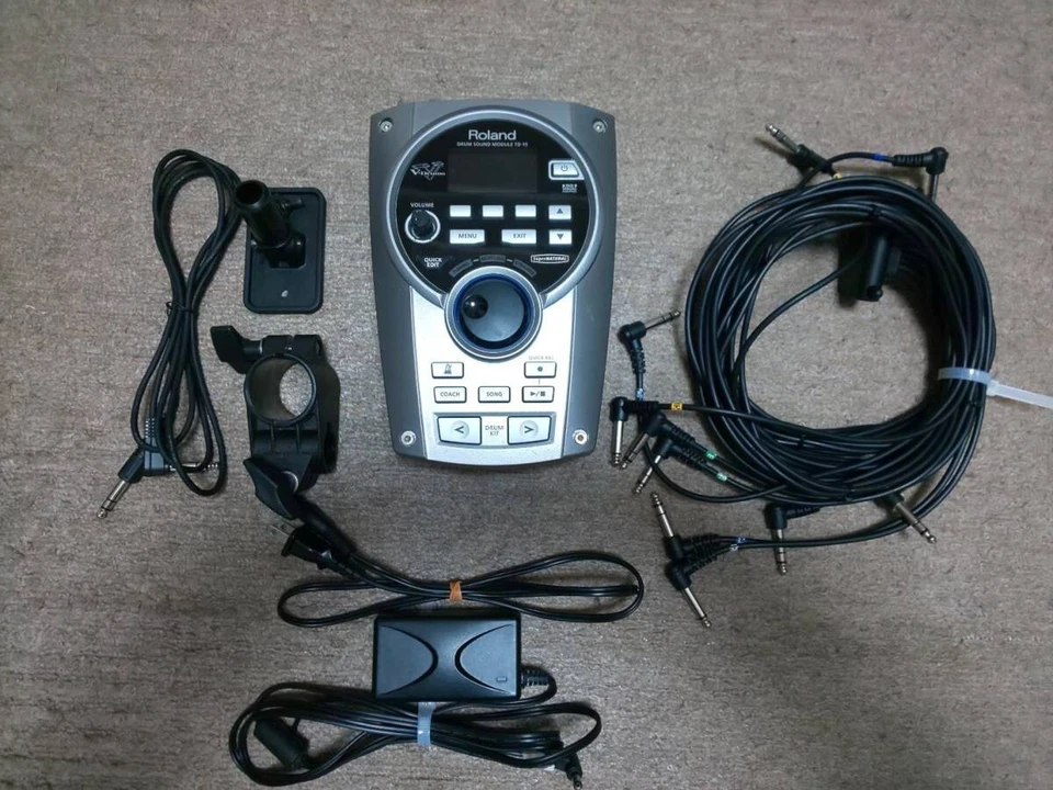 Roland TD-15 V-drums Drum Sound Super NATURAL Sound Module Test Completed - Image 1 of 4