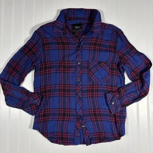 Rails Damen Hemd zum Knöpfen Hunter Raspberry Royal Schwarz Small Langarm Kariert - Bild 1 von 10