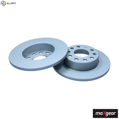 2x BRAKE DISC 19-1058MAX FOR SKODA OCTAVIA/II/Combi SUPERB VW GOLF/PLUS/Van 2.0L - Image 1 of 4