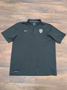 Princeton Tigers Nike Dri-Fit Black Polo shirt Mens size XL - Picture 1 of 7