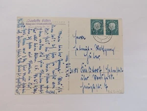Bund Karte Heuss III 7 Pfg. Paar  - Picture 1 of 3