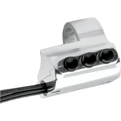 Performance Machine Contour Billet Handlebar Switch - Right Side Housing - Chrom - Image 1 of 4