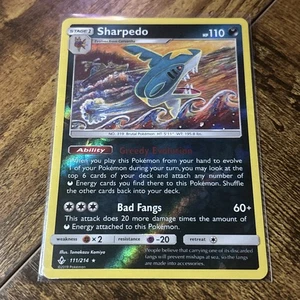 Pokemon TCG SM Unbroken Bonds 111/214 Sharpedo Reverse Holo Rare Karte NM/M - Bild 1 von 2