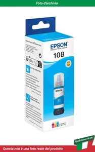 C13T09C24A Epson EcoTank L18050 Inchiostro Ciano - Zdjęcie 1 z 4