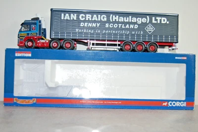 CORGI CC13512 VOLVO FM LADO CORTINA IAN CRAIG (HAULAGE) LTD. - EDICIÓN LIMITADA Foto 1 de 4