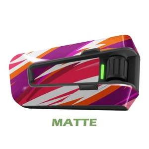 For Cardo Packtalk Neo Edge Pro Wrap Stickers Matte Decal Purple Aesthetics - Bild 1 von 4