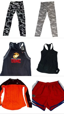 Lote Atlético Mujer Talla Mediana Athleta Nike Etc 14 Piezas Entrenamiento Gimnasio Yoga Foto 1 de 4