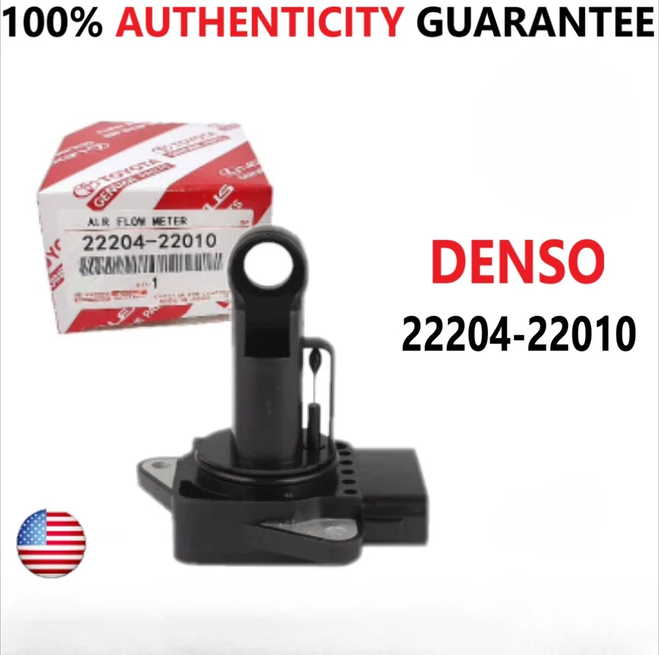 OEM DENSO Mass Air Flow Meter Sensor For 1999-2018 Toyota Lexus 22204-22010 - Изображение 1 из 4