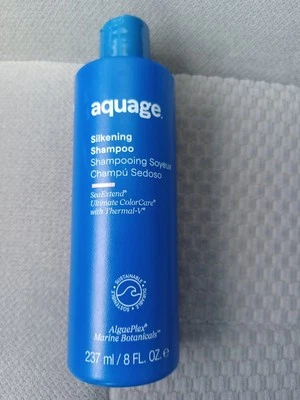 New Aquage Sea Extend Silkening Shampoo 8 oz - Image 1 of 2