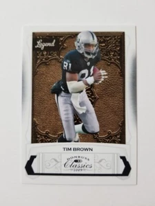 Tim Brown 2009 Donruss Classics #144 345/999 Oakland Raiders - Bild 1 von 2