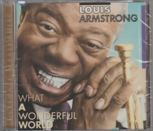 Louis Armstrong - What A Wonderful World (CD 1988) Gold Original Recording Mint - Imagen 1 de 3