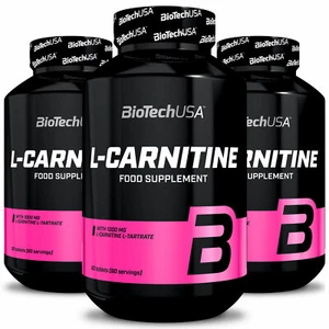 Biotech USA L-CARNITINE 1000 Gewichtsmanagement Verwandelt Körperfett in Energie