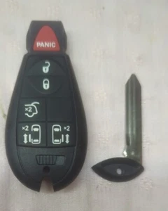 ORIGINAL CHRYSLER TOWN&COUNTRY2008-2017 KEY LESS ENTRY REMOTE VAN BLANK UNCUT - Picture 1 of 2
