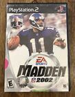 Madden NFL 2002 (Sony PlayStation 2, 2001) nessun manuale