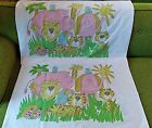 Vintage Marvelaire by Springmaid Sheets Children Animals Twin Set