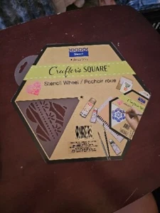 Crafters Square Do-It-Yourself plastic stencil wheel Hearts 6 Designs NEW - Picture 1 of 4