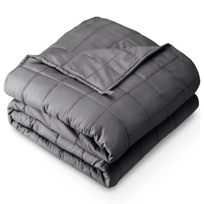 Bare Home Weighted Blanket, All-Natural 100% Cotton, Premium Heavy Blanket - Image 1 of 4