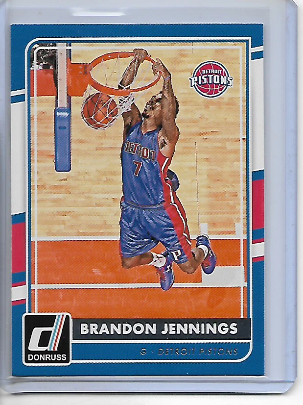 Cartão base Donruss Brandon Jennings 2015-16 - Imagem 1 de 1