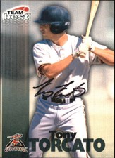 1999 Team Best Autograph #NNO Tony Torcato Salem-Keizer Volcanoes  C17896 