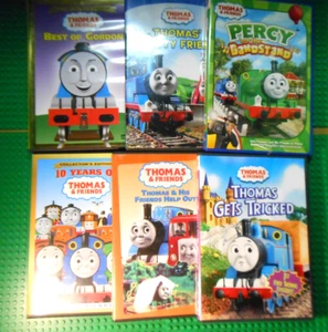 Thomas & Friends Gets Tricked Best of Gordon Collector's Percy DVD Lot VG+/EXC - Imagen 1 de 5