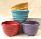 4 COLORED "SPECIAL PLACE" SMALL DIPPING BOWLS