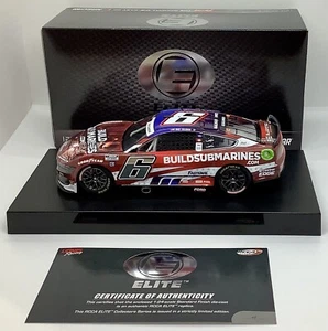 2024 1/24 #6 Brad Keselowski BuildSubmarines.com Salutes Elite Mustang 1 of 86 - Picture 1 of 7
