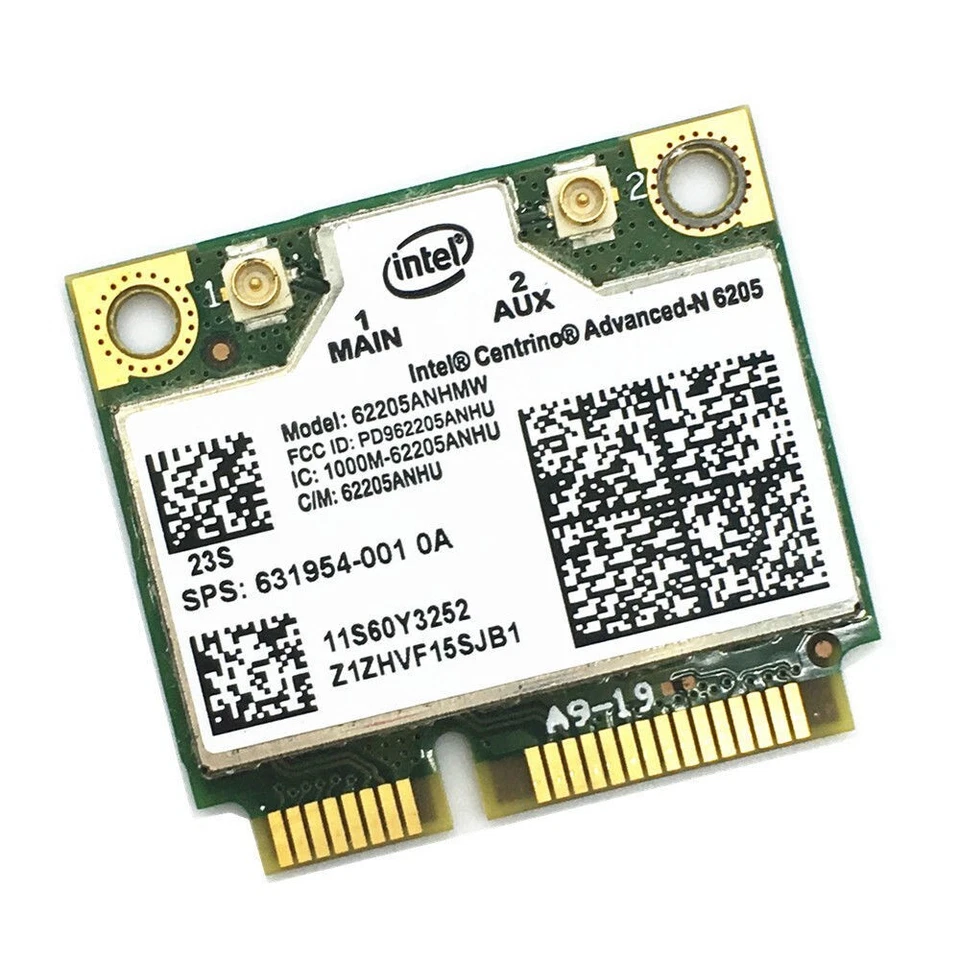 HP WLAN-Module Intel Centrino Advanced-N 6205 62205 ANHMW 631954-001 695915-001 - Bild 1 von 1