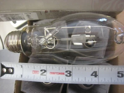GE 22119  CMH70/U/830/MED 70 watt Metal Halide Light Bulb BU17 Clear E26 Hungary - Image 1 of 4