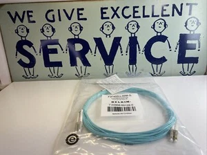 Belkin Fiber Patch Cable 5m 10GB Aqua LC 50/125 F2F402LL-05M-G Sealed - Picture 1 of 8