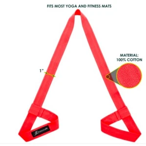 Yoga Mat Strap Adjustable Carrier Sling Shoulder Carrying Belt Fitness Exercise - Picture 1 of 3
