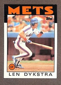 1986 Topps Baseball #53 Lenny Dykstra Rookie
