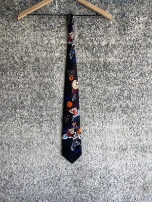 Corbata de baloncesto vintage 1993 Looney Tunes Mania Pre-Space Jam película 58" Foto 1 de 4