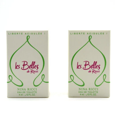 LES BELLES DE RICCI FREEDOM FIZZ от Nina Ricci 4 мл туалетная вода сплэш мини женщин (пара) - Изображение 1 из 3