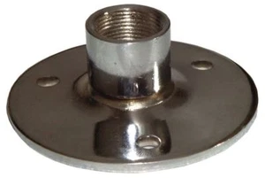 Soundlab Gooseneck Base With Internal Thread (Colour Silver) - Picture 1 of 2
