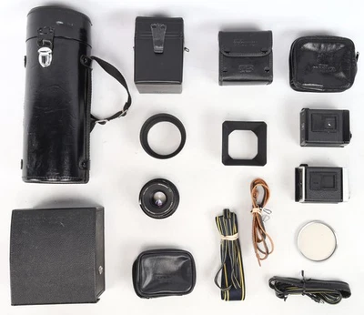 Lot of Assorted Bronica Medium Format Camera Accessories - SQ, ETRS, & More - Image 1 of 4