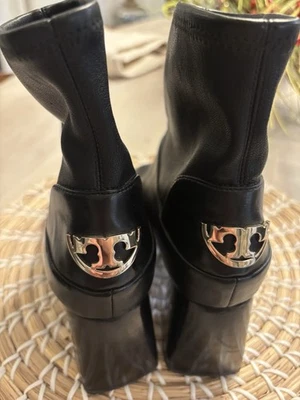 Tory Burch Women's Leather Ankle Boots Size 6.5M - Image 1 of 4