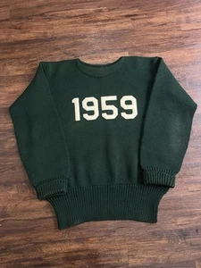 Suéter Vintage Dartmouth College University 1959 Outfitters James Campion - Imagen 1 de 7