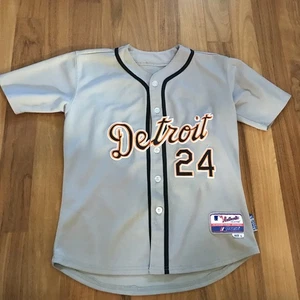 Detroit Tigers Cabrera #24 MLB Majestic Stitched Jersey Youth Size Large - Picture 1 of 6