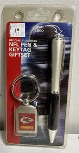 Kansas City Chiefs NFL Pen & Key tag Set - Picture 1 of 3
